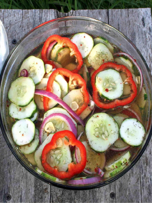 Refrigerator Pickles - Kitcheneez Mixes & More!
