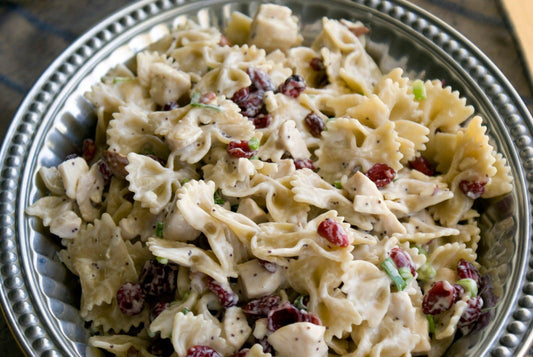 Leftover Turkey Cranberry Pasta Salad - Kitcheneez Mixes & More!