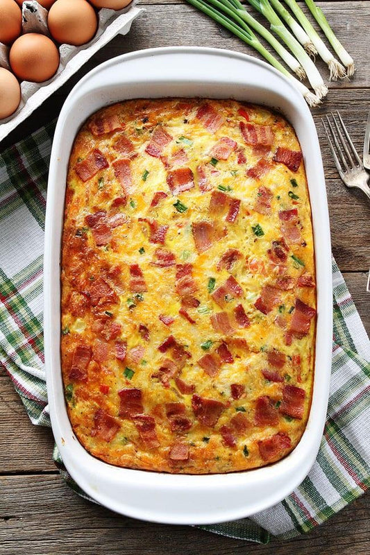 Kitcheneez Bacon Egg Casserole - Kitcheneez Mixes & More!