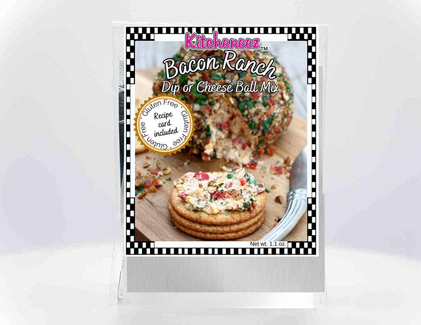 Bacon Ranch Dip or Cheese Ball mix - Kitcheneez Mixes & More!