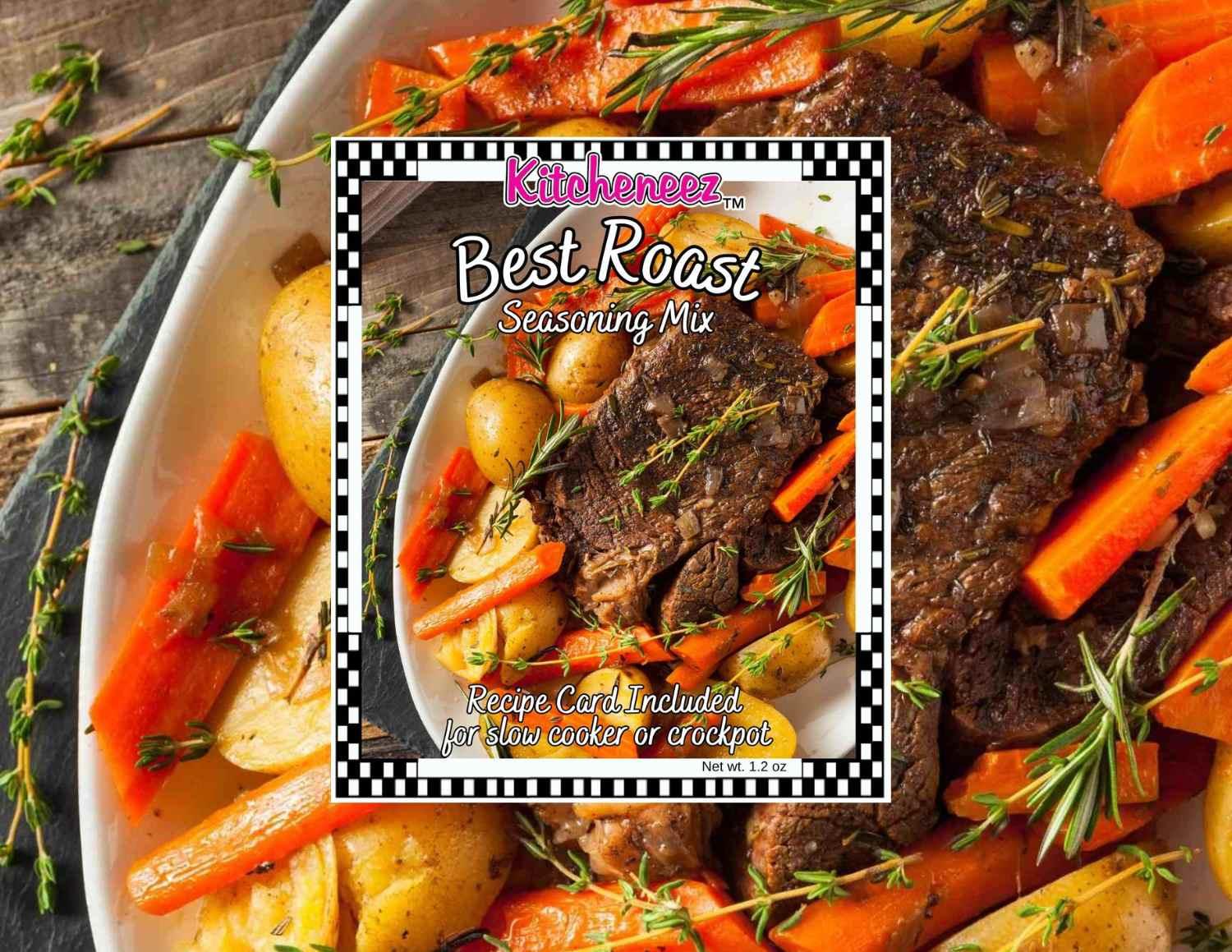 crock pot seasoning mix Kitcheneez Best Roast seasoning- Simply crock pot and enjoy