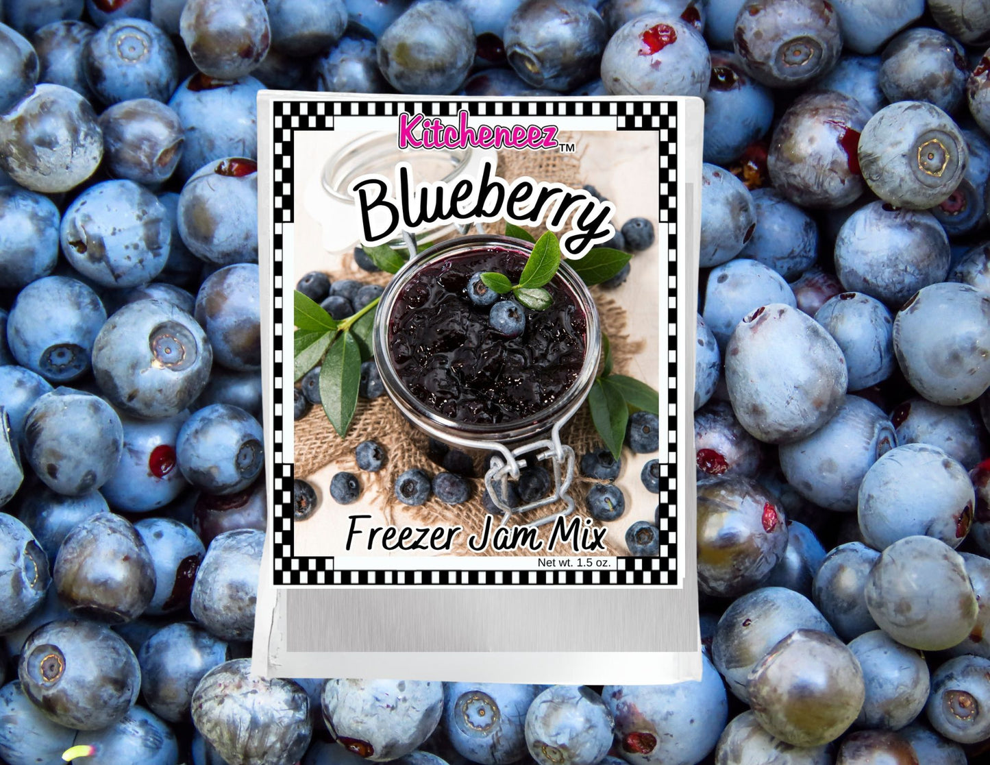 Blueberry Freezer Jam -Available for a limited time