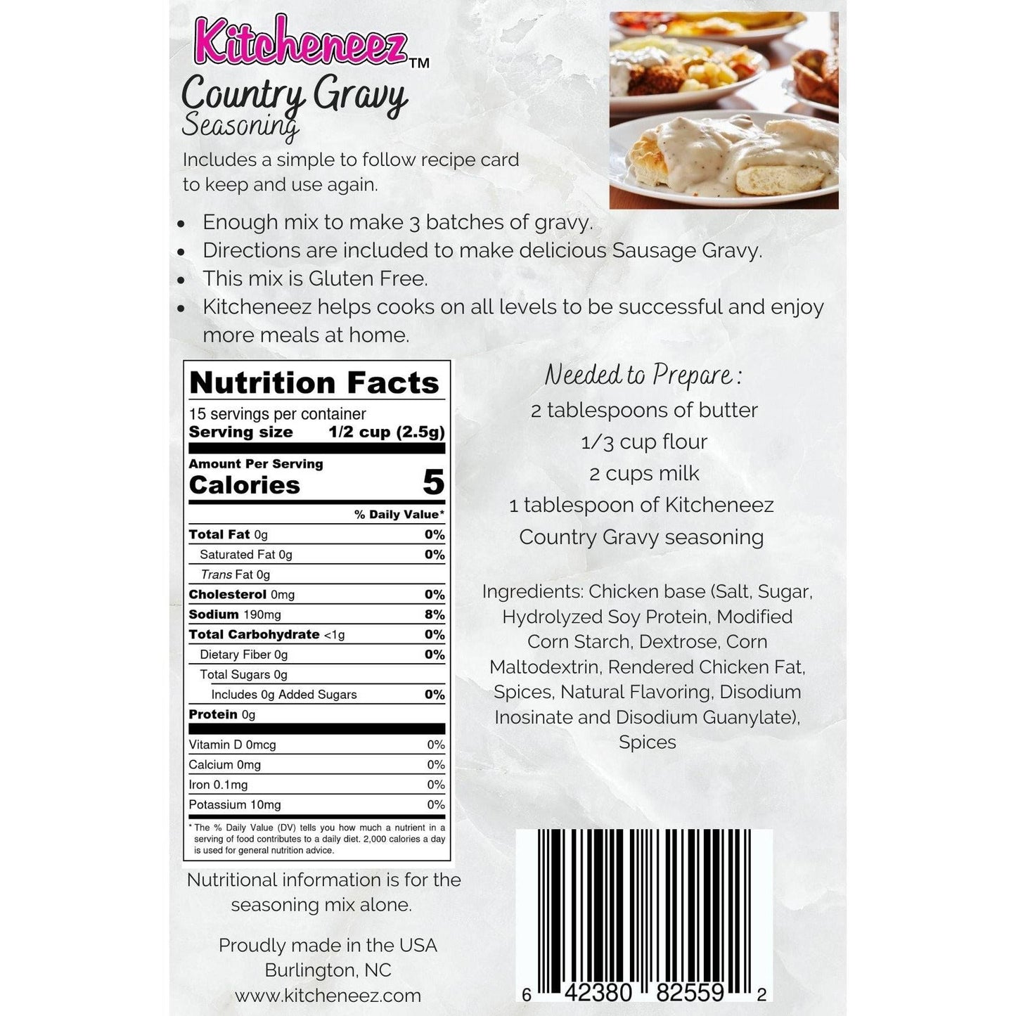 Country Gravy Seasoning