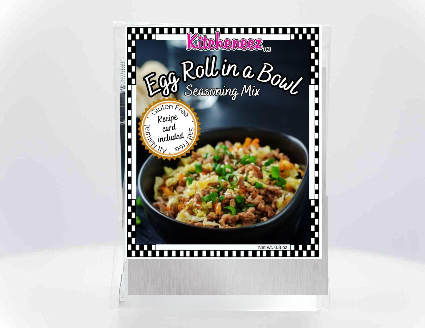 Egg Roll in a Bowl Spice Seasoning - Kitcheneez Mixes & More!