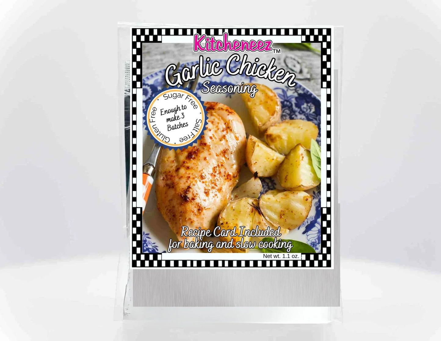 Garlic Chicken Spice Seasoning for Crockpot or Oven