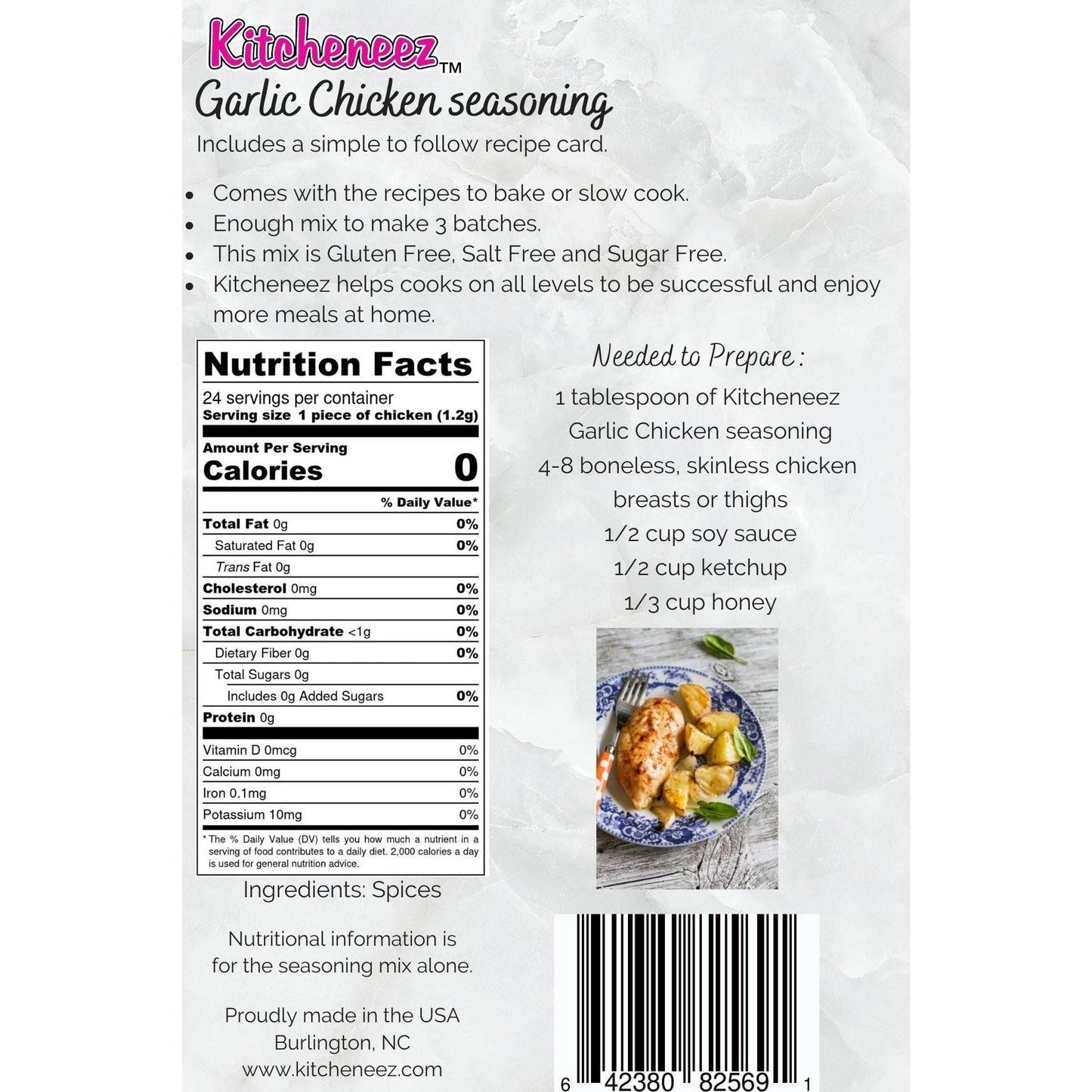 Garlic Chicken seasoning