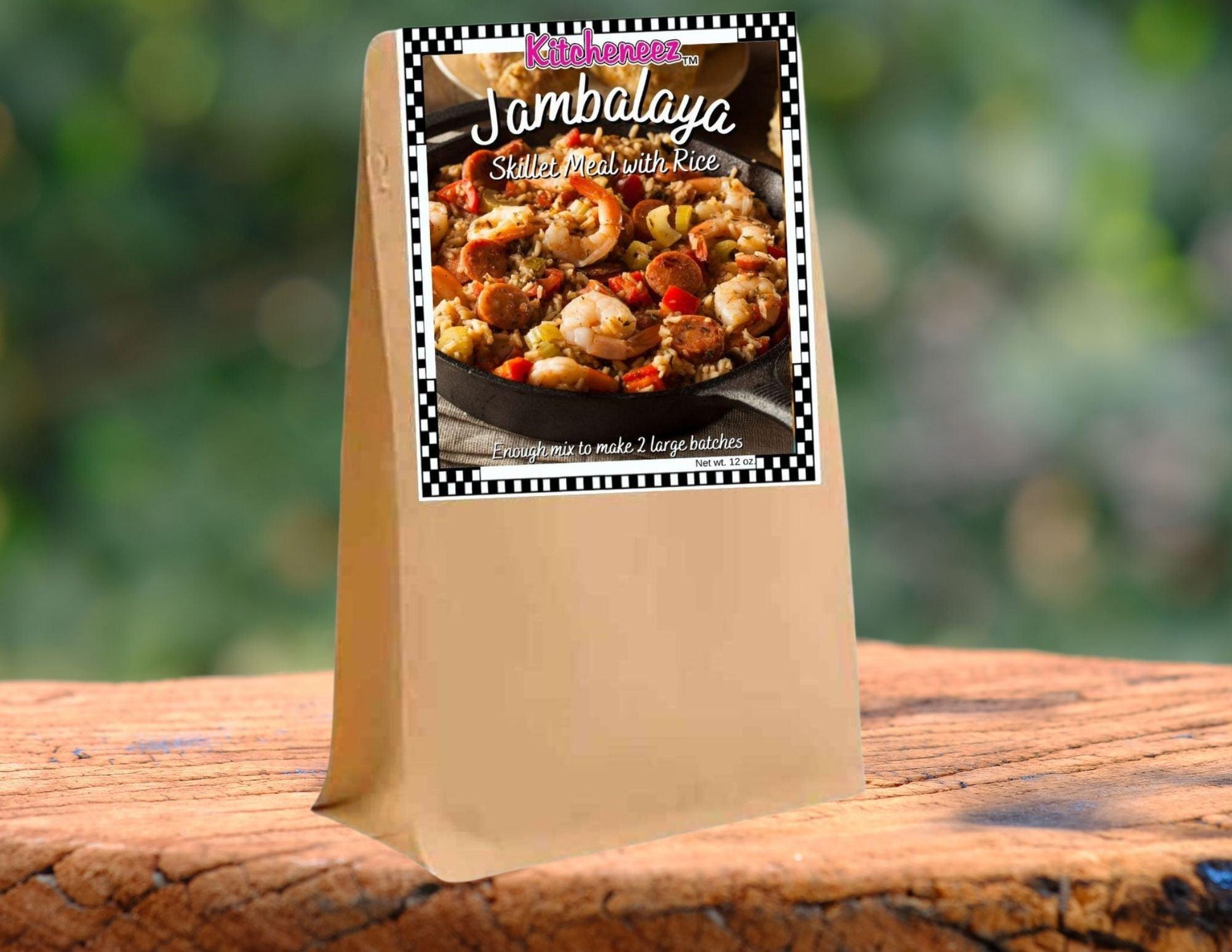 Jambalaya Skillet Meal Kit with rice - Kitcheneez Mixes & More!