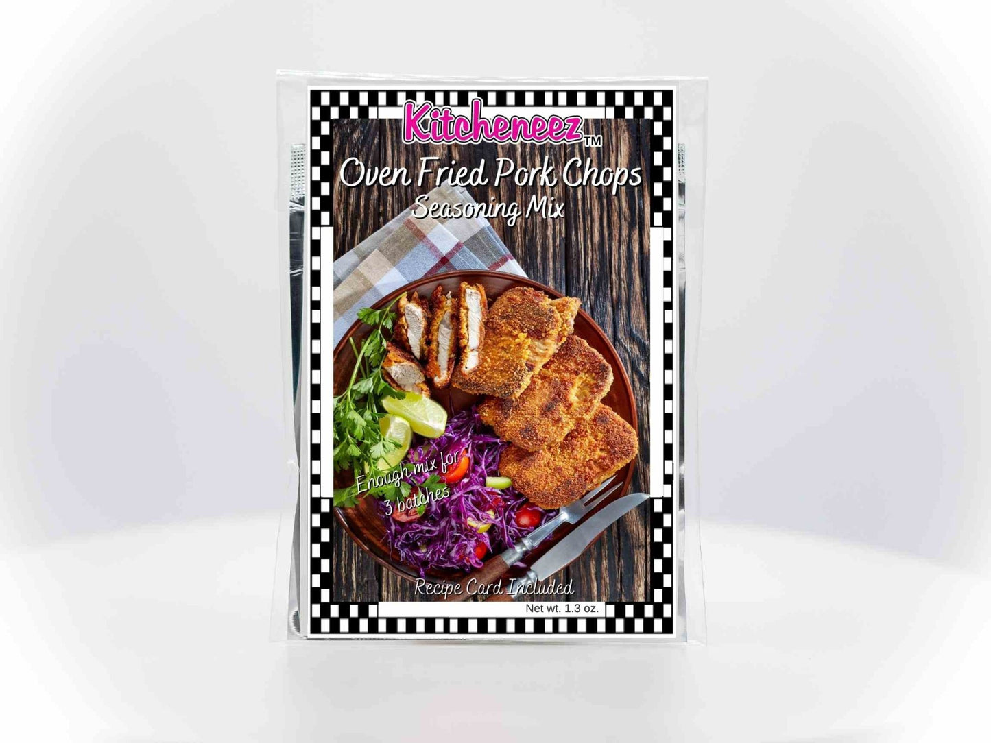 Oven "Fried" Pork Chop Seasoning Spice - Kitcheneez Mixes & More!