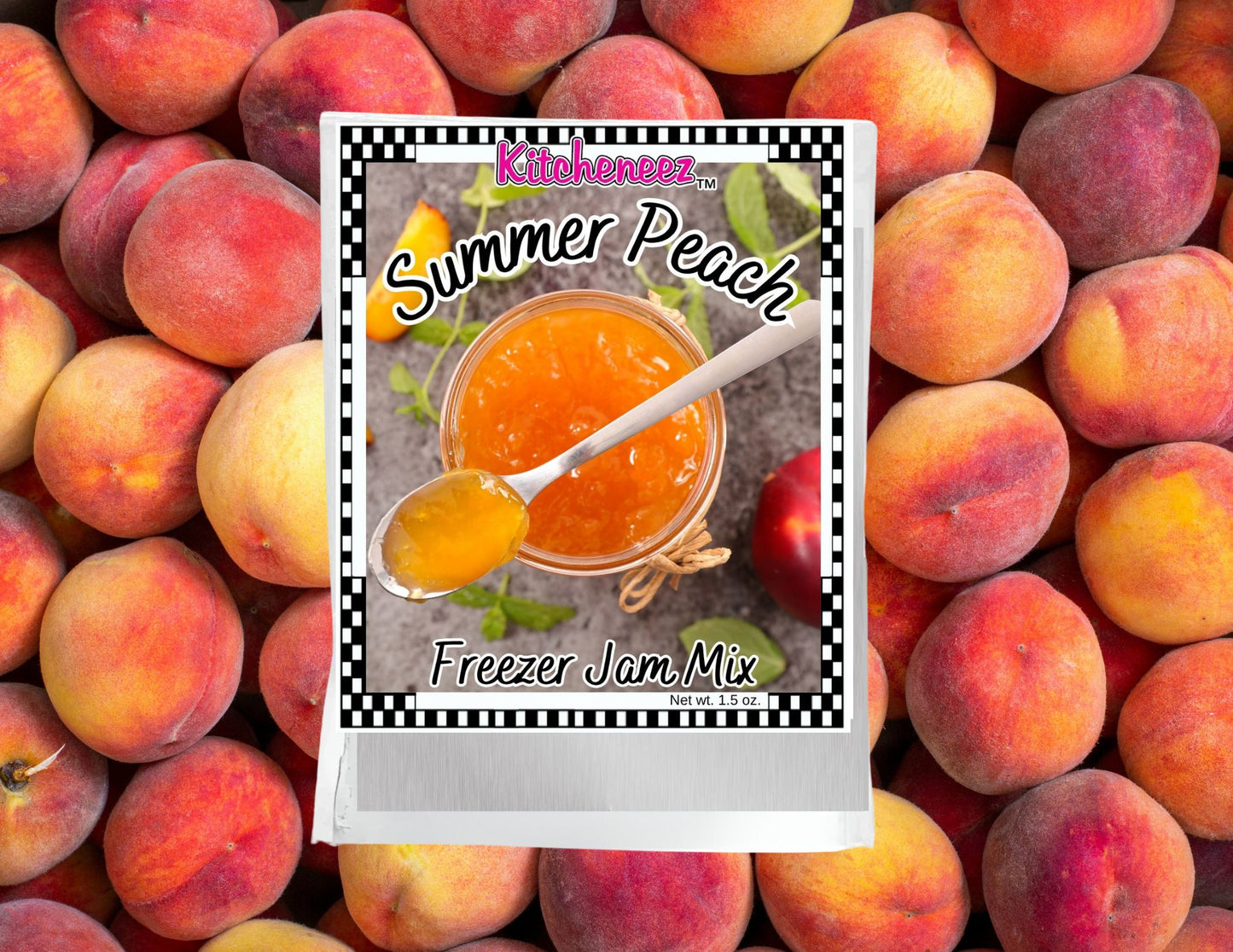 Peach Freezer Jam -Available for a limited time
