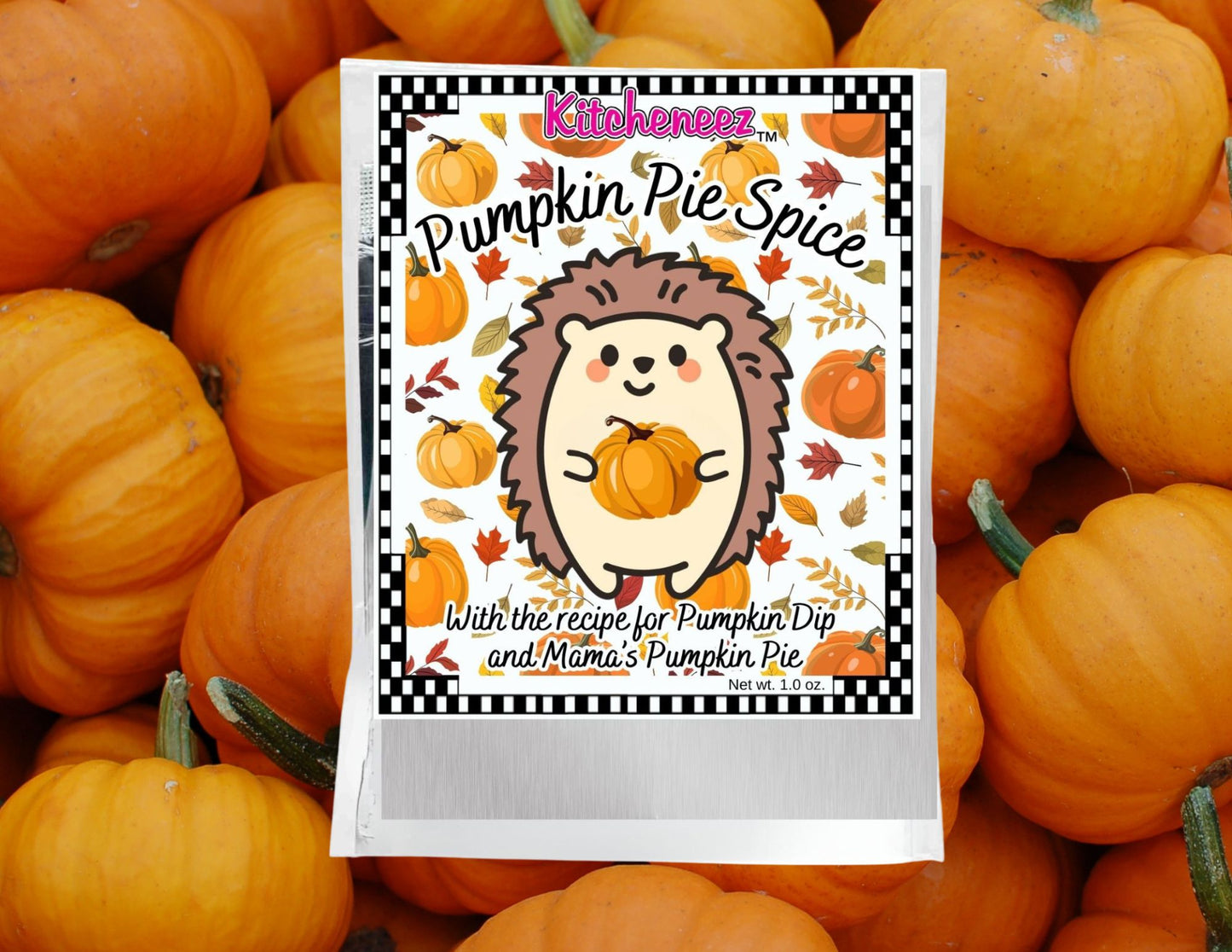 Pumpkin Pie Spice with the recipes for Pumpkin Dip and Granny's Pumpkin Pie