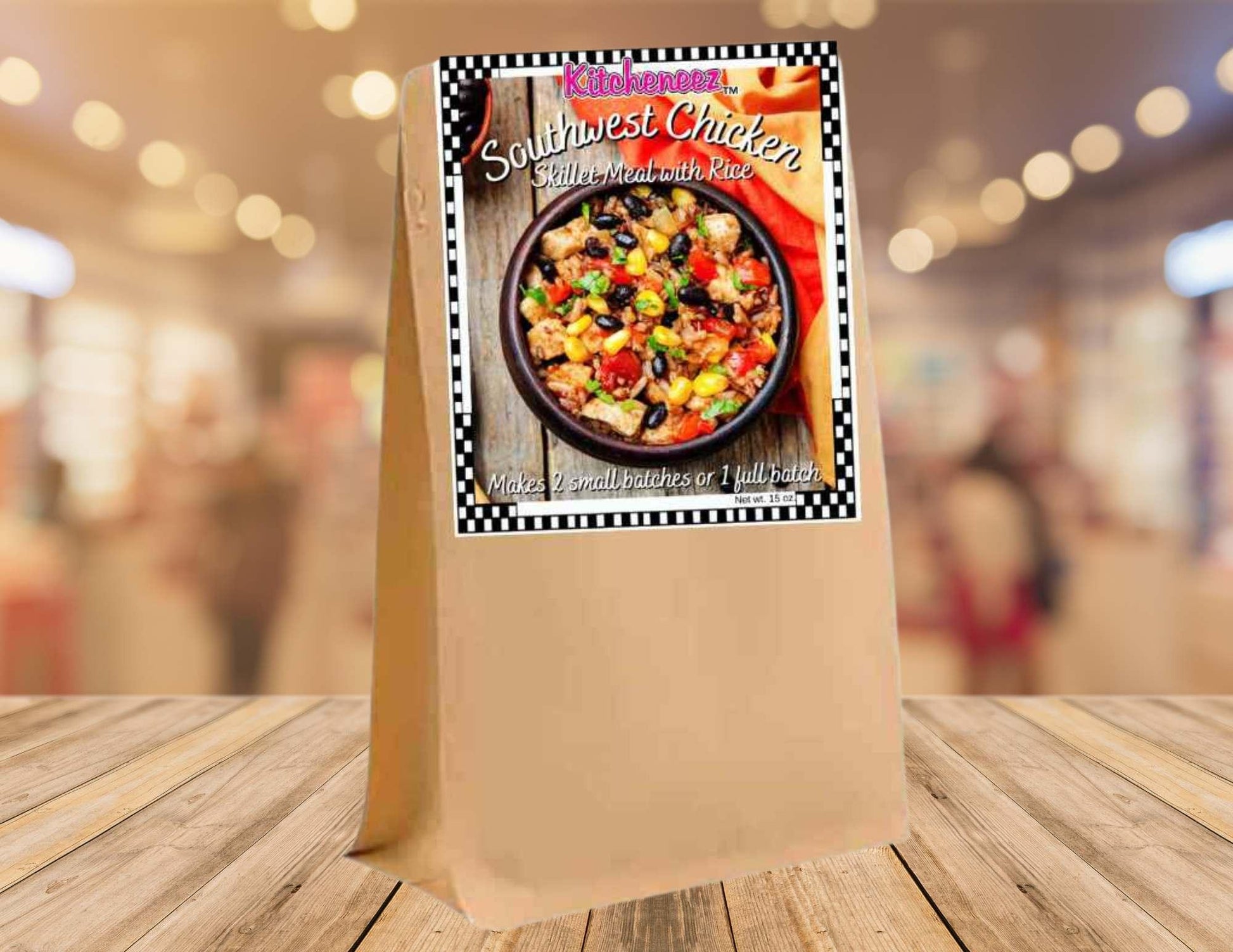 Southwest Chicken Skillet Rice Meal Kit - Kitcheneez Mixes & More!