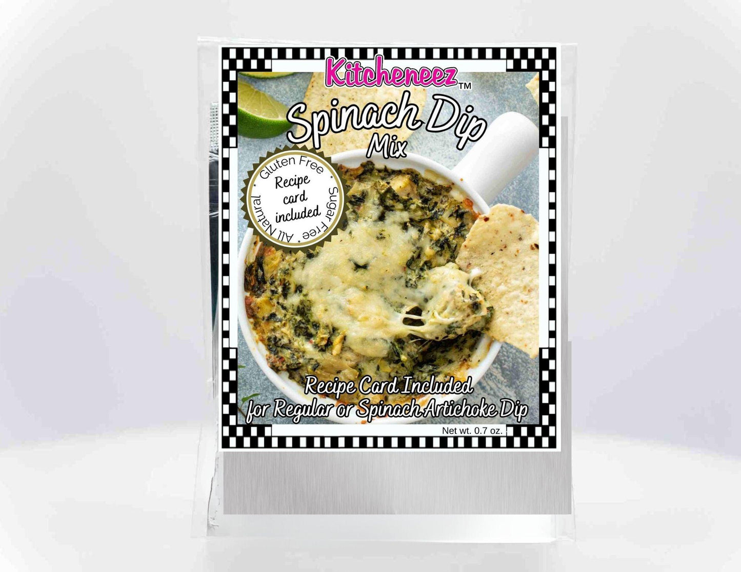 Spinach dip mix (with bonus Spinach Artichoke dip recipe) - Kitcheneez Mixes & More!