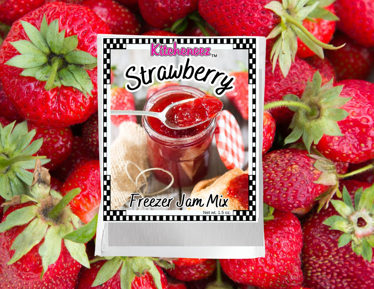 Strawberry Freezer Jam -Available for a limited time