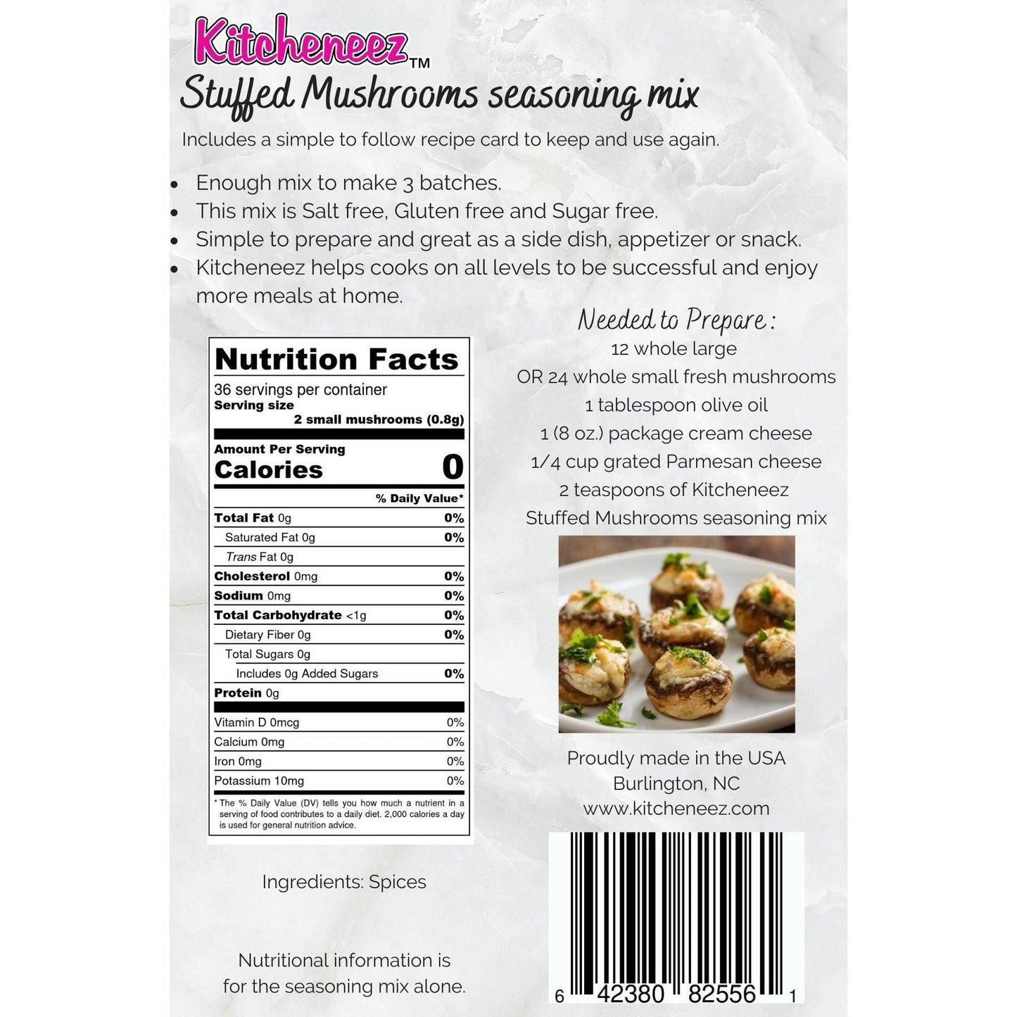 Stuffed Mushrooms mix