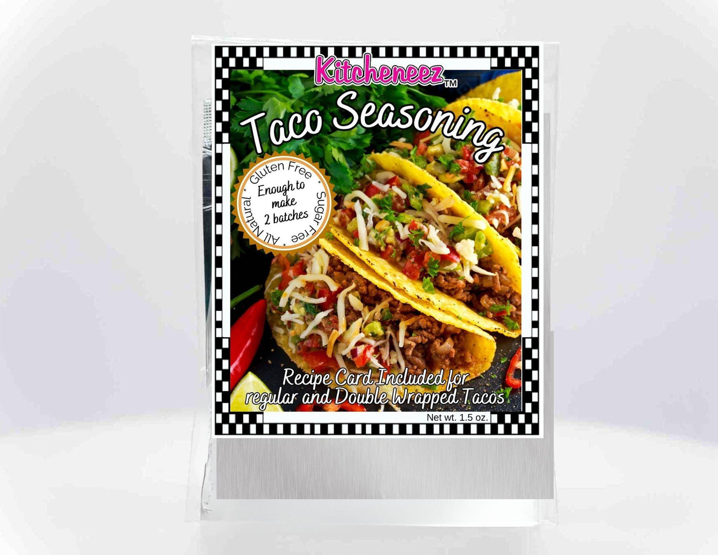 Taco Seasoning - Kitcheneez Mixes & More!