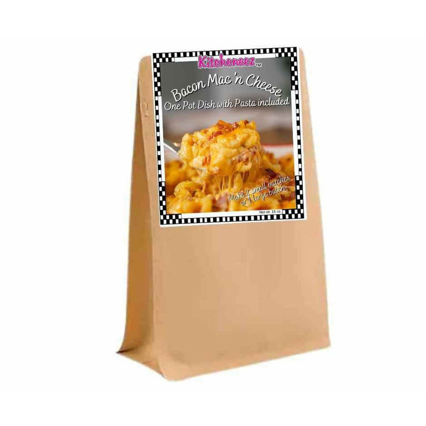 Bacon Mac 'n Cheese One Pot Dish with pasta included - Kitcheneez Mixes & More!