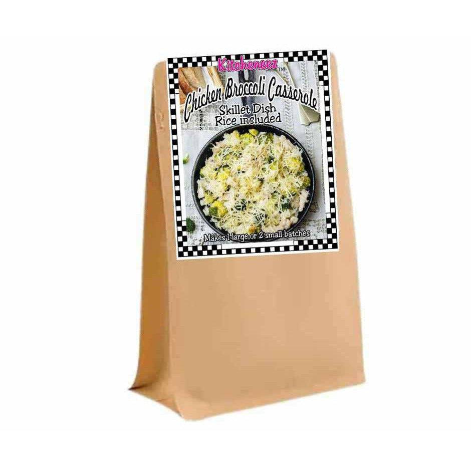 Chicken Broccoli Casserole Skillet dish with rice included - Kitcheneez Mixes & More!