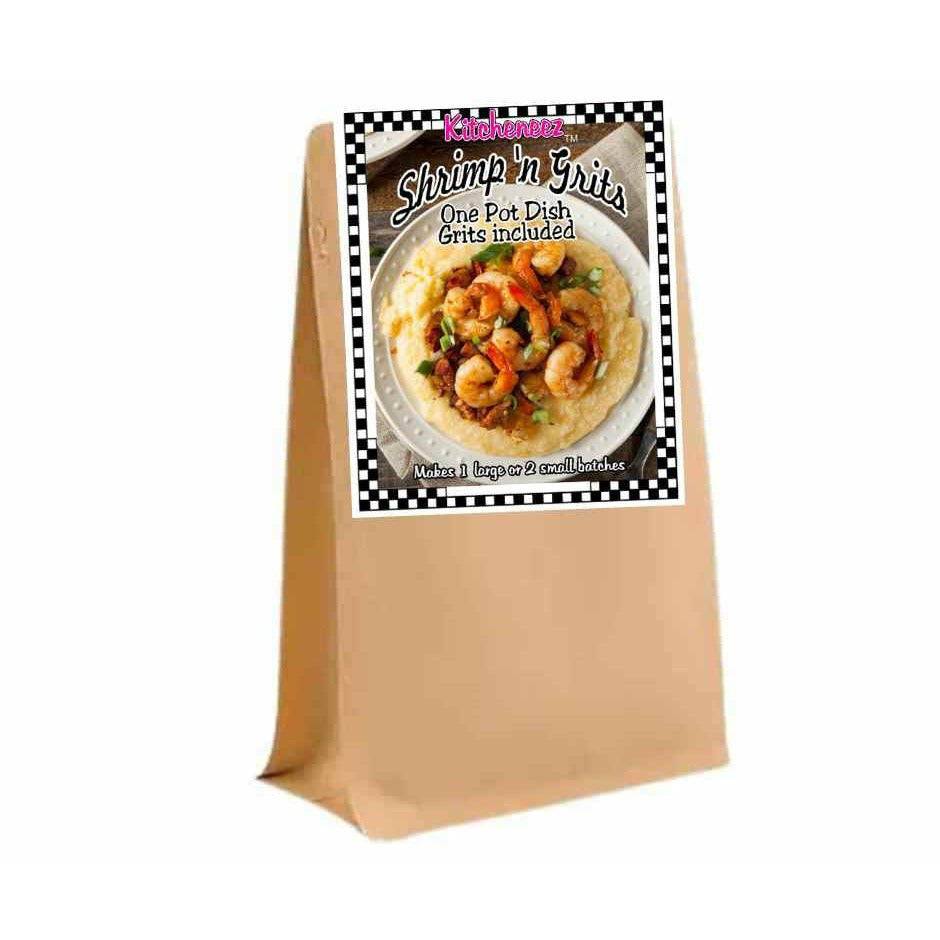 Shrimp n' Grits One Pot Dish with grits included - Kitcheneez Mixes & More!