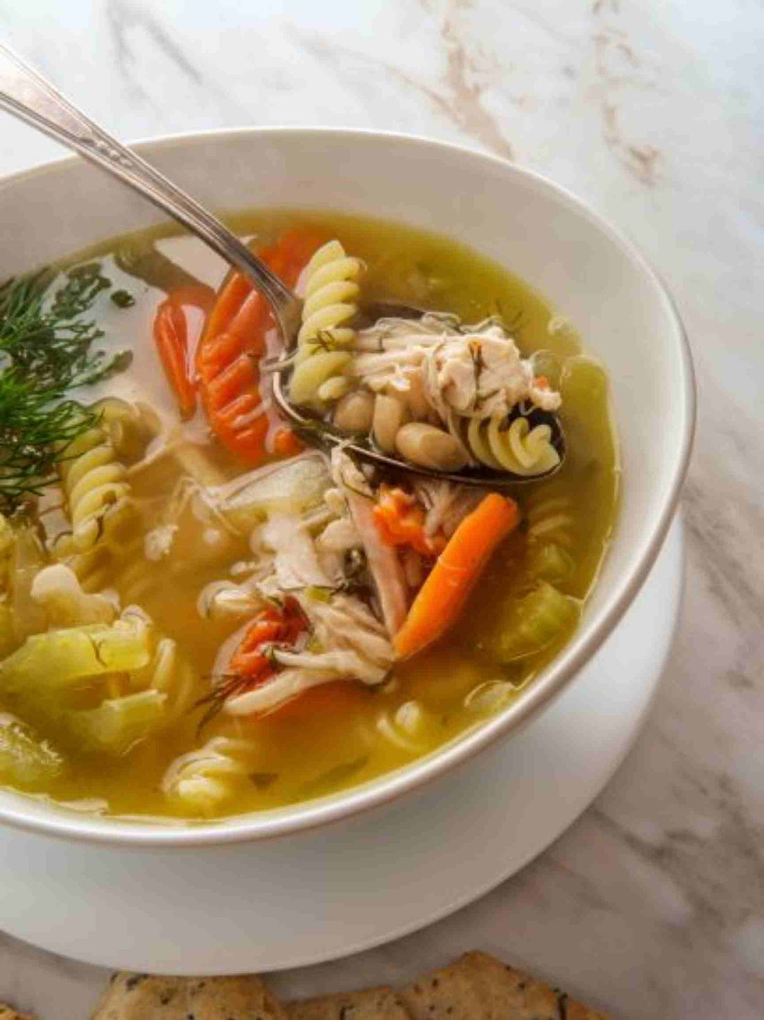 Leftover Turkey Noodle Soup - Kitcheneez Mixes & More!