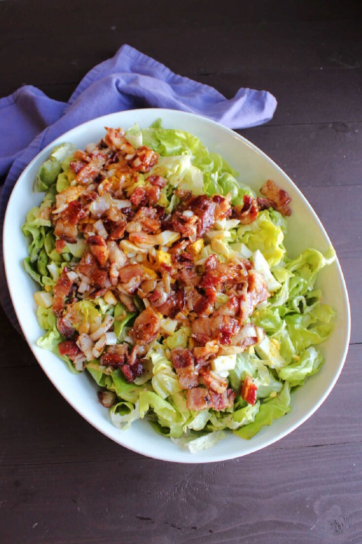 Southern Wilted Lettuce Salad - Kitcheneez Mixes & More!