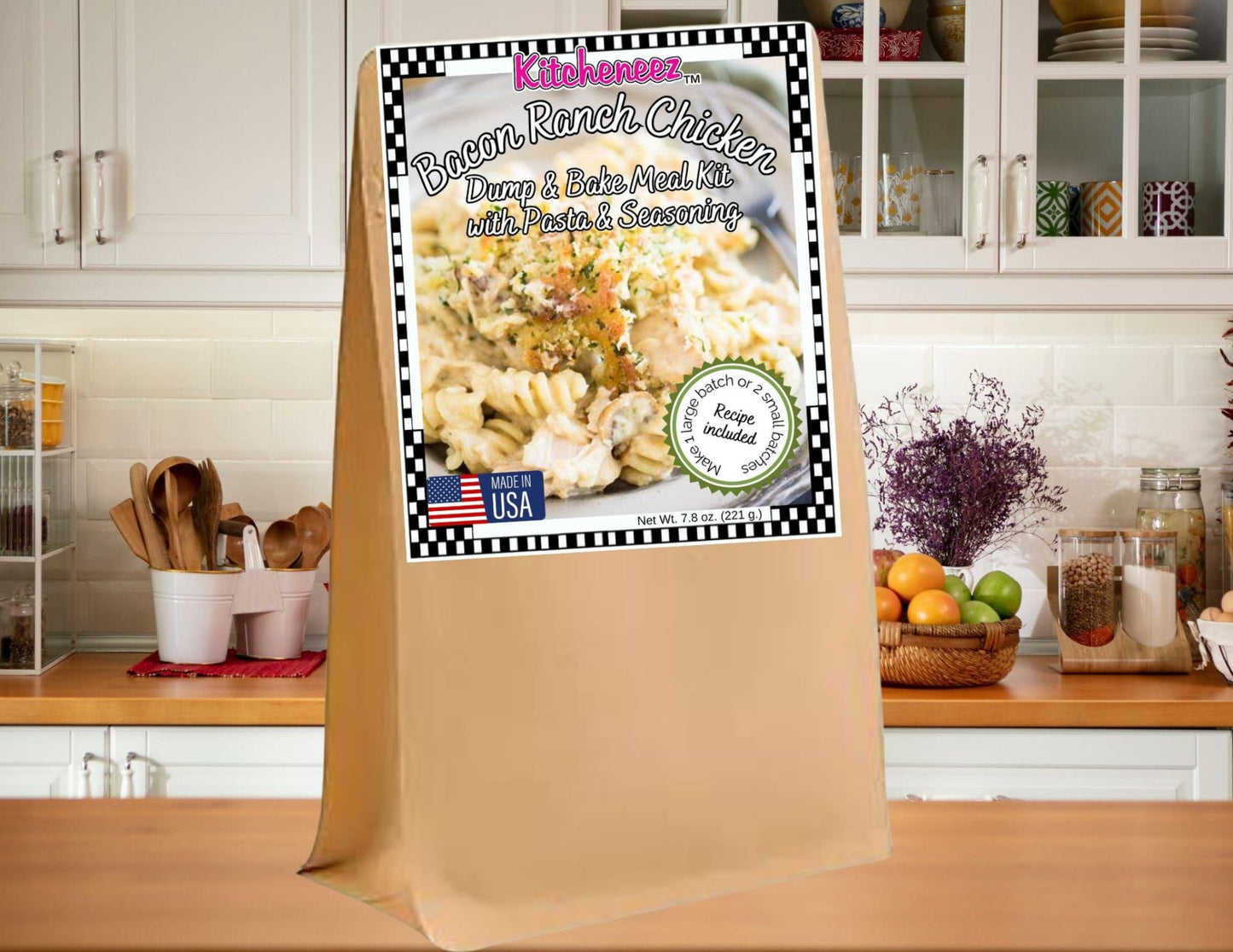Bacon Ranch Chicken Dump 'n Bake Pasta Meal Kit