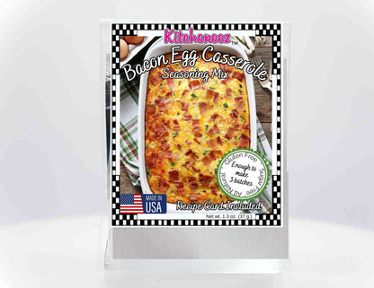 Bacon and Egg Breakfast Casserole Seasoning