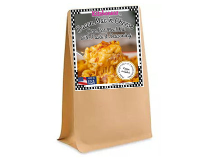 Bacon Mac 'n Cheese One Pot Dish Kit with Seasoning and Pasta