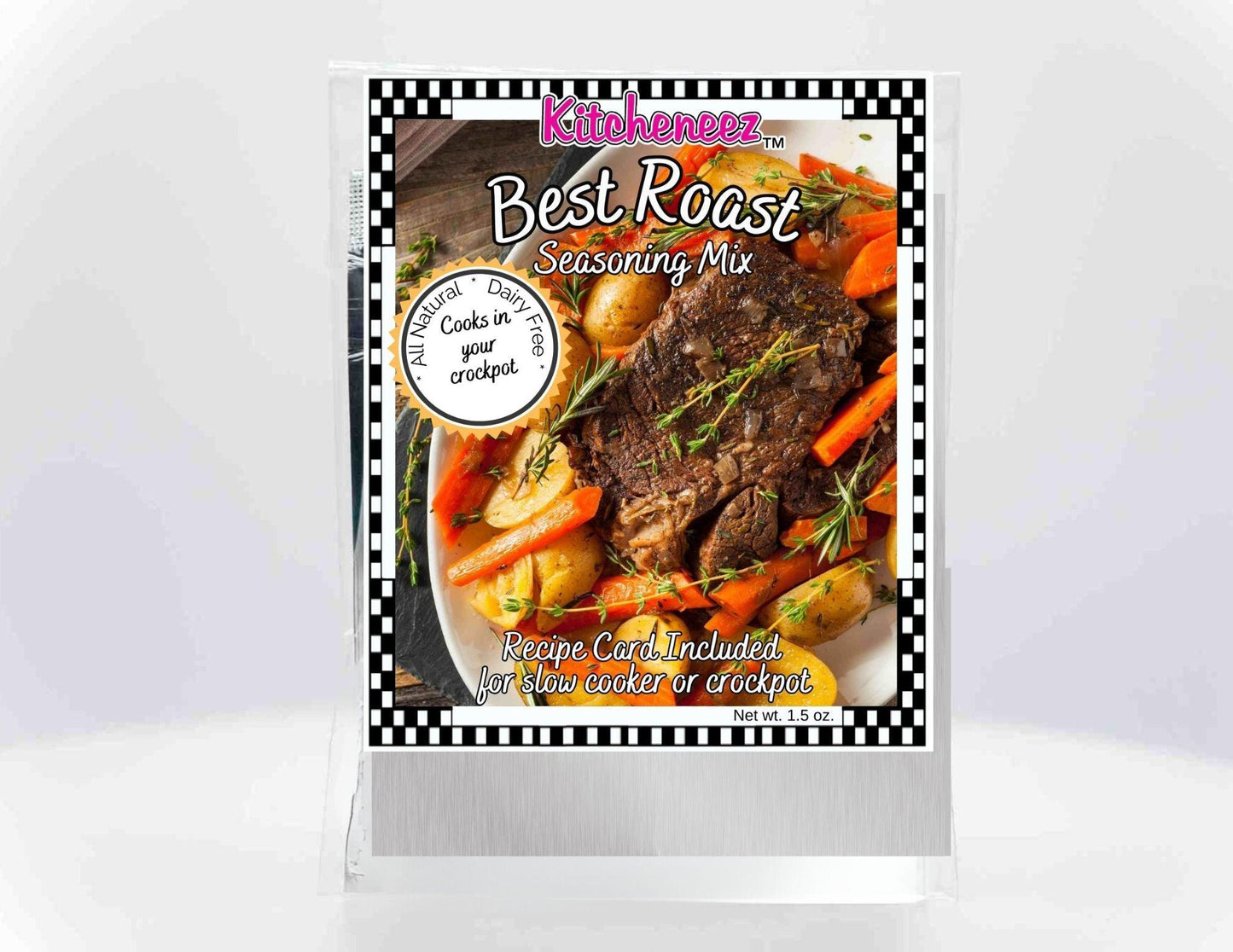 Best Roast Crockpot Spice Seasoning - Kitcheneez Mixes & More!