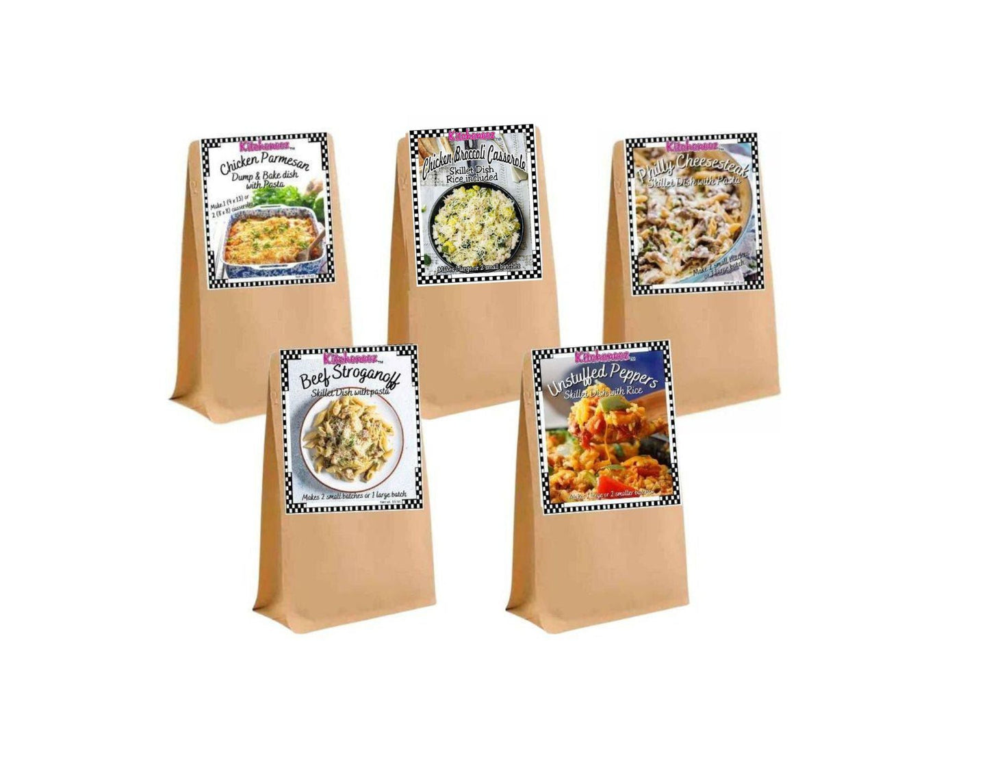 Best Selling One Pot and Skillet Meals Bundle - Kitcheneez Mixes & More!