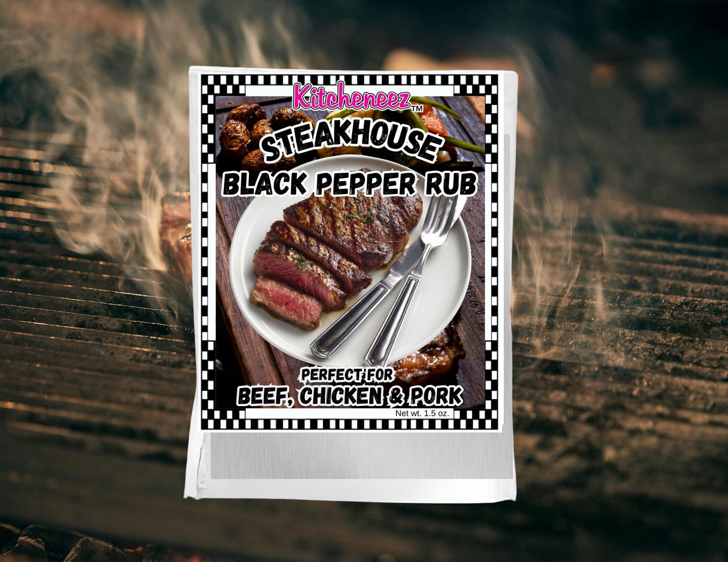 Steakhouse Black Pepper Seasoning Rub