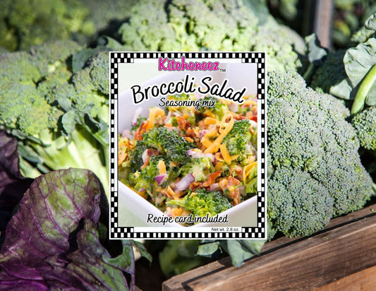 Broccoli Salad seasoning mix - Kitcheneez Mixes & More!