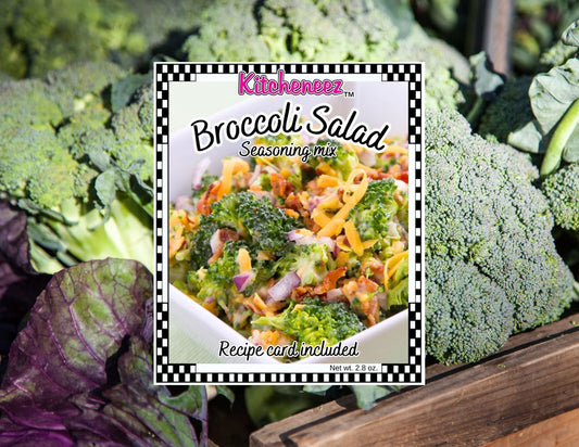 Broccoli Salad seasoning mix - Kitcheneez Mixes & More!