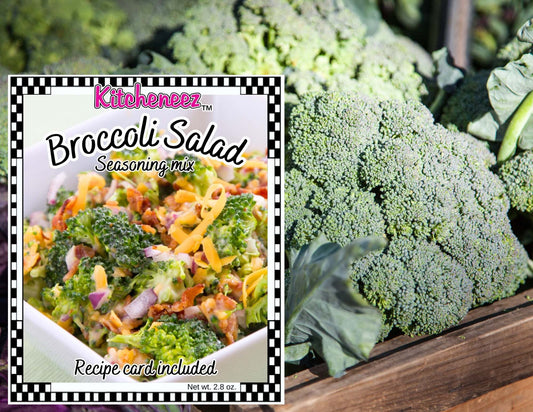 Broccoli Salad seasoning mix - Kitcheneez Mixes & More!