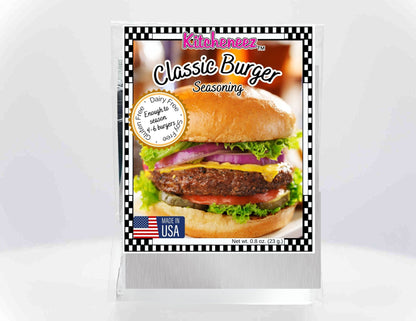 Classic Burger Seasoning- For happy grills everywhere!