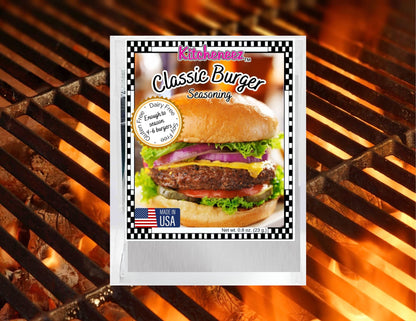 Classic Burger Seasoning- For happy grills everywhere!
