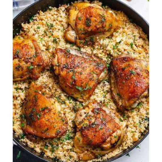 Cajun Chicken & Rice Skillet Dish with rice included - Kitcheneez Mixes & More!