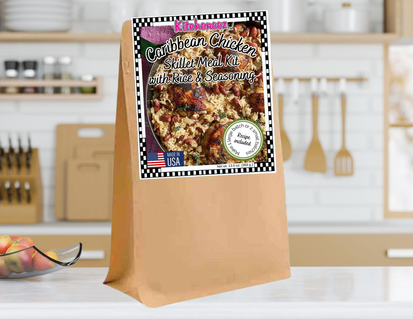Caribbean Chicken with Rice Skillet Meal Kit