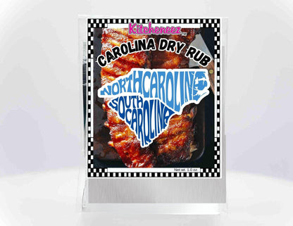 Carolina Dry BBQ Rub - Enjoy the flavors from both North and South Carolina! - Kitcheneez Mixes & More!