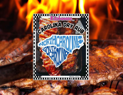 Carolina Dry BBQ Rub - Enjoy the flavors from both North and South Carolina! - Kitcheneez Mixes & More!