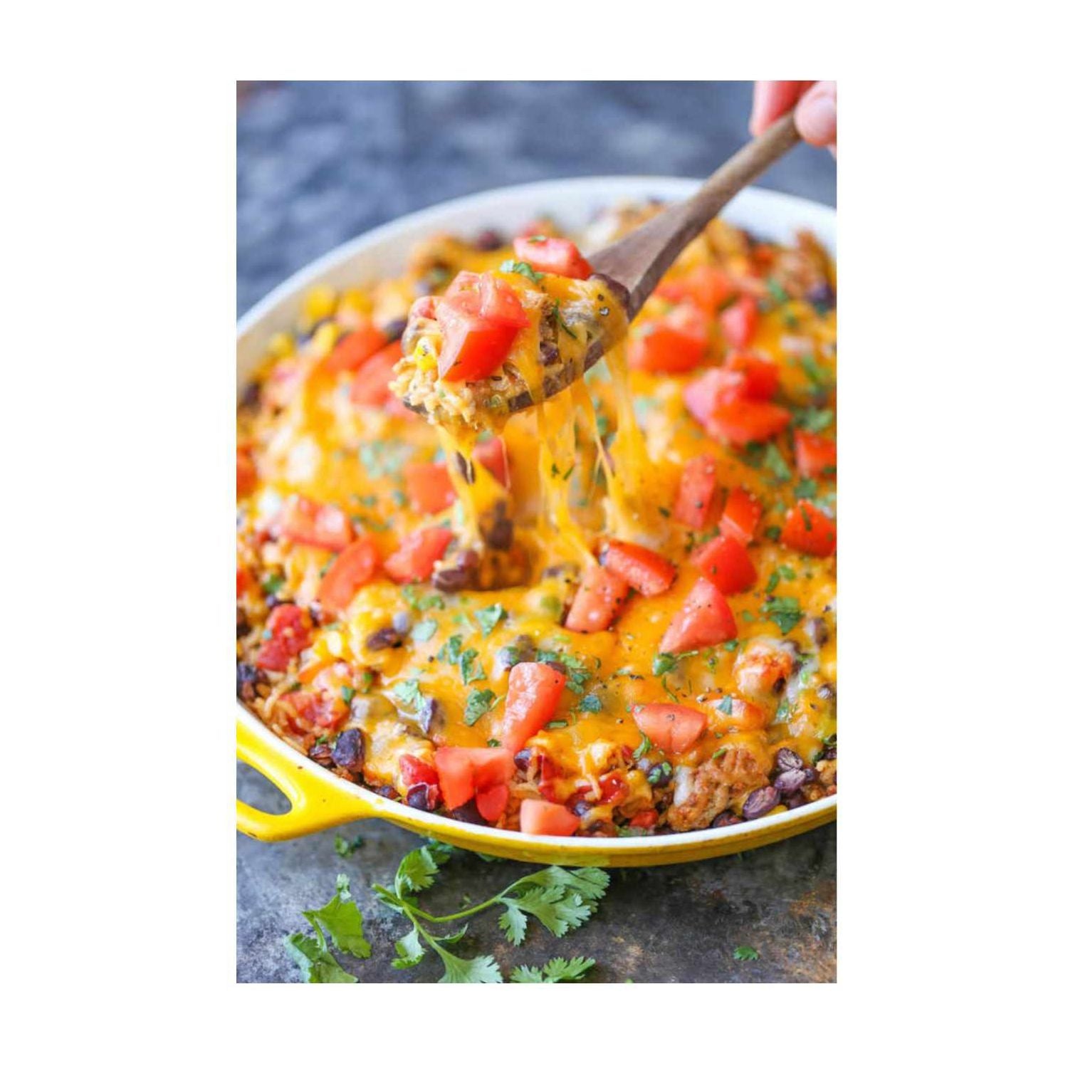 Cheesy Mexican Skillet Dish with rice included - Kitcheneez Mixes & More!