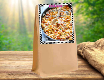 Cheesy Smoked Sausage Skillet Meal Kit with Pasta - Kitcheneez Mixes & More!