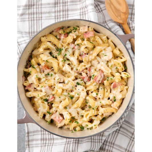 Chicken Cordon Bleu Skillet Meal with pasta included - Kitcheneez Mixes & More!