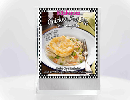 Chicken Pot Pie Crockpot Spice Seasoning - Kitcheneez Mixes & More!