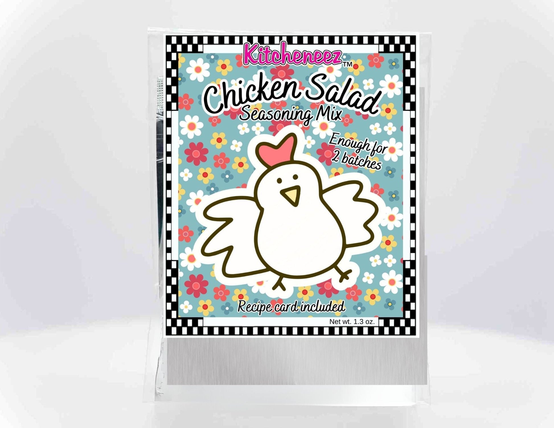 Chicken Salad Spice Seasoning - Seasonal Packaging - Kitcheneez Mixes & More!