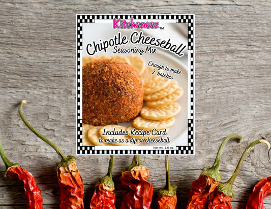 Chipotle Cheeseball mix - Use as a cheese ball or dip - Kitcheneez Mixes & More!