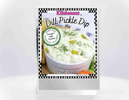 Dill Pickle dip mix - Pickle lovers rejoice! - Kitcheneez Mixes & More!