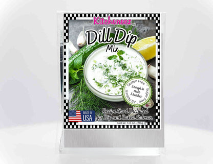 Dill dip mix (with bonus recipe for Baked Salmon)