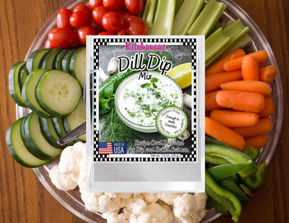Dill dip mix (with bonus recipe for Baked Salmon)