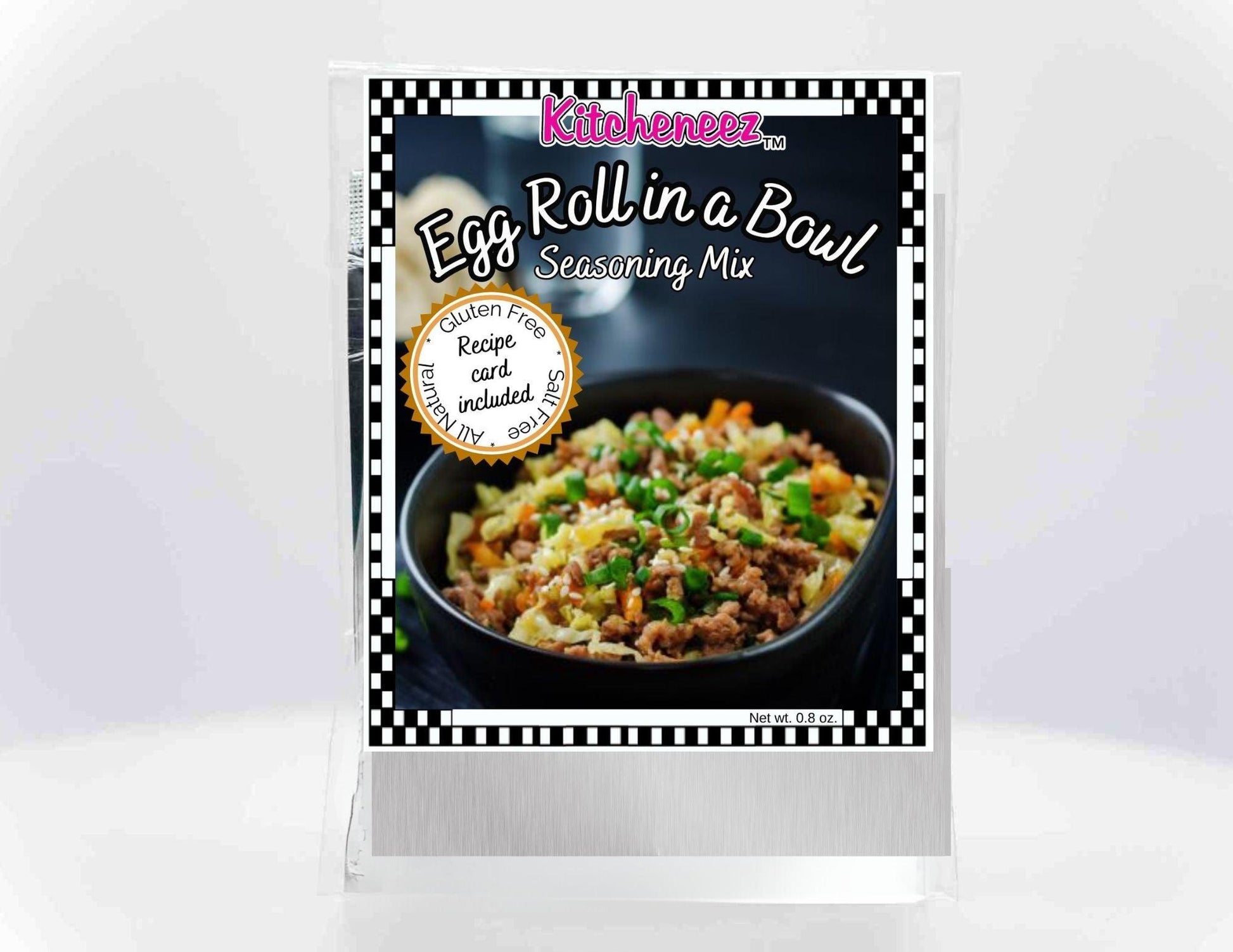 Egg Roll in a Bowl Spice Seasoning - Kitcheneez Mixes & More!