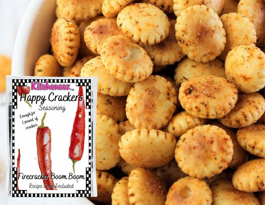 Firecracker Boom Boom Happy Cracker Spice Seasoning - Kitcheneez Mixes & More!